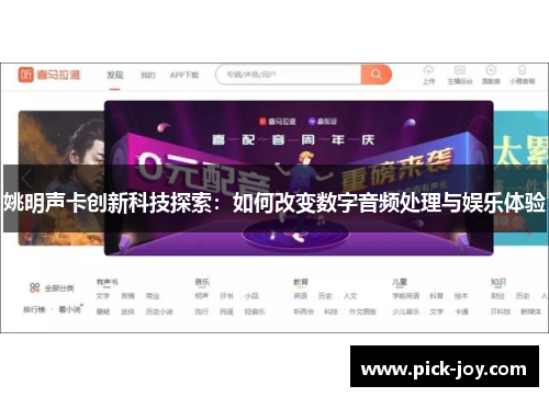 姚明声卡创新科技探索：如何改变数字音频处理与娱乐体验